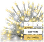 EMOS brand of Legrand EMOS D1CN01, Standard LED sorolható füzér, villogó - jégcsapok, 2, 5 m, kültéri, meleg/hideg fehér (D1CN01)