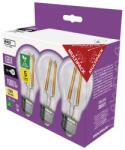 EMOS EMOS ZF5157.3, LED izzó Filament A60 / E27 / 5 W (75 W) / 1 060 lm / meleg fehér 3db (ZF5157-3)