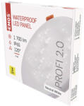 EMOS EMOS ZV1152, LED panel VIXXObeépíthető 19W 1700lm IP65 természetes fehér (ZV1152)