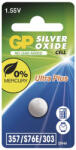 GP Batteries EMOS B3357F1, GP Ultra Plus Gombelem karórába 357F1 1db/bliszter (B3357F1)