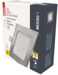 EMOS EMOS ZD2223, LED süllyesztett lámpatest NEXXO, négyzet, ezüst, 7W, CCT (ZD2223)