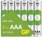 GP Batteries EMOS B2511V, GP ReCyko NiMH Akkumulátor HR03 (AAA) 950mAh 6db (B2511V)