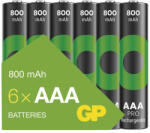 GP Batteries EMOS B2618V, GP ReCyko Pro NiMH Akkumulátor HR03 (AAA) 6db (B2618V)
