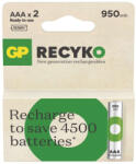 GP Batteries EMOS B25112, GP ReCyko NiMH Akkumulátor HR03 (AAA) 950mAh 2db (B25112)