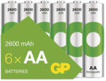 GP Batteries EMOS B2527V, GP ReCyko NiMH Akkumulátor HR6 (AA) 2600mAh 6db (B2527V)