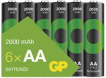 GP Batteries EMOS B2620V, GP ReCyko Pro NiMH Akkumulátor HR6 (AA) 6db (B2620V)
