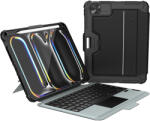 Nillkin Bumper Combo Keyboard Tok (Háttérvilágított Verzió) iPad Pro 11 2024 Fekete tok