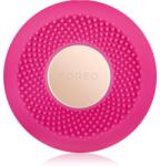 FOREO UFO mini 2 szónikus készülék az arcmaszk hatásának felgyorsítására utazási csomag Fuchsia