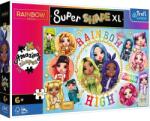 Trefl Puzzle Trefl Primo Super Shape XL Rainbow High: Prietenele colorate, 160 piese Puzzle