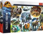 Trefl Puzzle Trefl Jurassic World, Pe urmele dinozaurilor, 1000 piese Puzzle