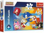 Trefl Puzzle Trefl Sonic In actiune, 60 piese Puzzle