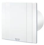 Vents Blauberg Quatro 100 H Zárt előlappal szerelt dekor ventilátor (fehér) Időkapcsolóval, Páraérzékelővel és Golyóscsapággyal (Quatro 100 H) - brs