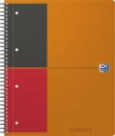 Oxford Agenda Oxford International Active Book, A4+, 80 file, coperta PP, portocaliu, dictando 100102994