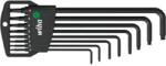 Wiha torxkulcs készlet Classic tartóban TORX gömbfejű 9 részes fekete oxidált (32394) (Format katalógus) (58901800)