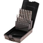 Terrax csigafúró készlet 19 részes 1-10x0.5 mm HSS-G köszörült (A214214RO)