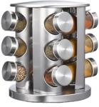 IRIS KT-012 forgatható 12 részes üveg fűszertartó készlet (KT-012)