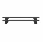 Menabo Delta Black keresztlécek Fiat Panda III-hoz (fix pont), 5 ajtók, 2015+ modell (DLKITFIX203FPBKM-180)