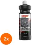 SONAX Set 2 x Solutie Impermeabilizare pentru Capote Convertibile si Materiale Textile, 1 l, Sonax Profiline (DEM-2xMDR-310300)