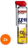SONAX Set 2 x Spray Inlaturare Rugina, SX90 Plus Easy Spray, 400 ml, Sonax (DEM-2xMDR-474400)