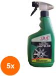 Jolie Set 5 x Solutie pentru Curatarea si Intretinerea Jantelor, 500 ml, Jolie (DEM-5xMDR-020105)