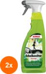 SONAX Set 2 x Solutie pentru Curatarea Suprafetelor din Sticla, 750 ml, Sonax (DEM-2xMDR-234400)