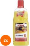 SONAX Set 2 x Sampon cu Ceara, 1000 ml, Sonax (DEM-2xMDR-313341)