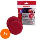 SONAX Set 3 x 2 Bureti Moi pentru Aplicarea Solutiilor, Sonax (DEM-3xMDR-417141)