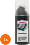 SONAX Set 3 x Solutie pentru Intretinerea si Protejarea Cauciucului, 100 ml, Sonax (DEM-3xMDR-340100)