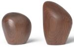 ferm LIVING Só- és borsszóró készlet CAIRN, 2 db szett, sötét barna, fa, kemény LIVING (FERM1104269609)
