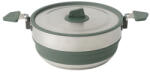 Sea to Summit Detour Stainless Steel Collapsible Pot 3L összecsukható bögre ezüst/zöld