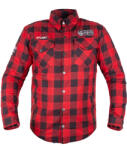 Motoros ing W-TEC Black Heart Rattlesneak 4XL piros-fekete kockás (28054-4XL-1)
