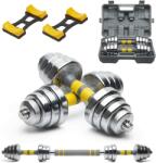 Zoco Body Fit Súlyzókészlet, Zoco Body Fit KK-9163, összsúly 20 kg fitneszhez, acélból (ZCB-KK-9163-20KG)