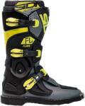 SIDI Flame gyerek motokrossz cipő fekete-sárga