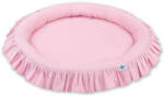 BabyLion Prémium kör alakú babafészek - Rózsaszín