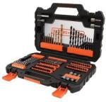 Black & Decker BLACK+DECKER 104 részes csavarhúzó- és fúrószárkészlet A7230 (A7230)