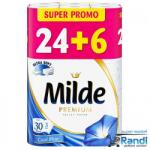  Тоалeтна хартия Milde Sensitive 24бр. +6бр