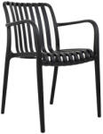Modesto Design Modesto Strips Polipropilén Kerti Szék Fekete (KHM-KH1501100285)