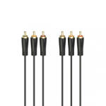 Hama RCA (3x) AV kompozit összekötő kábel (M/M) 1, 5m [00205150]