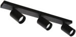 Viokef Lighting Stage fekete beépíthető lámpa (VIO-4259801) GU10 3 izzós IP20 (4259801)