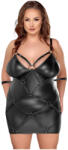 Cottelli Collection Plus Size - ruha bilinccsel (fekete) (27184561061) - pleasure4you