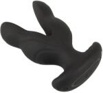 Anos - kétágú anál vibrátor (fekete) - erotikashow - 24 990 Ft