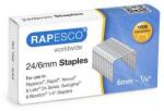 Rapesco Tűzőkapocs, 24/6, horganyzott, RAPESCO - 1000db (IRS24607Z3)