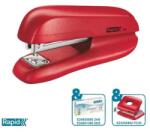 Rapid Tűzőgép, 24/6, 26/6, 20 lap, RAPID "F6", piros (E5000270) - fiorex
