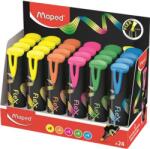 Maped Szövegkiemelő display, 1-5 mm, MAPED "Fluo Peps Flex", vegyes színek - 24db (IMA740302)