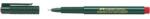 Faber-Castell Tűfilc, 0, 4 mm, FABER-CASTELL "Finepen 1511", piros (TFC263282) - fiorex