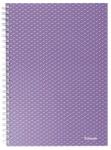 Esselte Spirálfüzet, A5, vonalas, 80 lap, ESSELTE "Colour`Breeze", levendula (E628474)