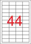 APLI Etikett, univerzális, 48, 5x25, 4 mm, APLI, 22000 etikett/csomag (LCA10558)