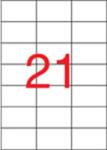 APLI Etikett, univerzális, 70x42, 4 mm, APLI, 2100 etikett/csomag (LCA3136) - fiorex