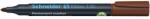 Schneider Alkoholos marker, 1-3 mm, kúpos, SCHNEIDER "Maxx 130", barna (TSC130B) - fiorex
