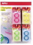 APLI Szövegkiemelő szalag display, 32 db, APLI, különböző színekben - 32db (LCA19665)